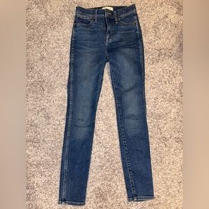 Madewell 10 inch high rise skinny sz 24 - EXCELLENT condition